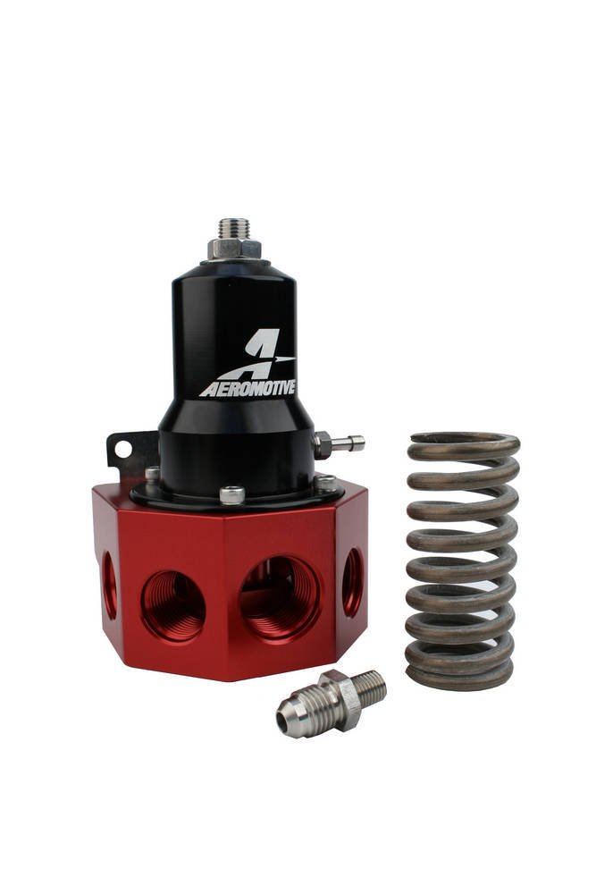 Aeromotive Fuel Pressure Regulator Low Flow EFI 30 to 120 psi In-Line 13133
