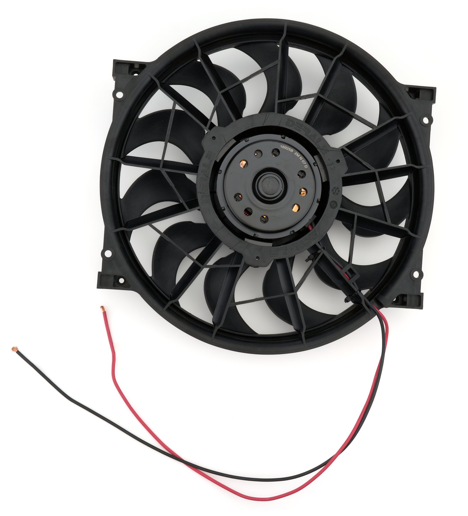Derale Electric Cooling Fan HO RAD 12 in Fan Push/Pull 2000 CFM 12V 16925 - Image 2