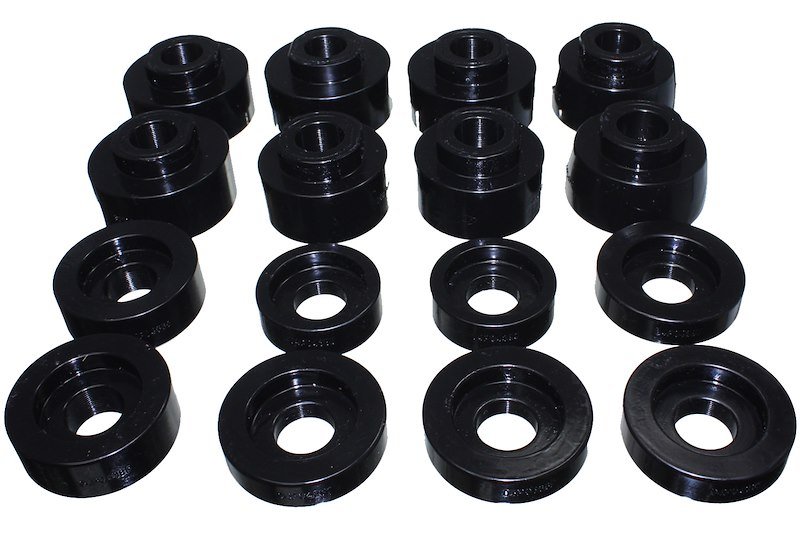 Energy Suspension Body Mount Bushing Black Ford Fullsize Truck 2008-16 4.4124G
