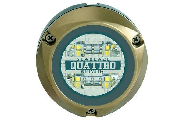 LUMITEC ZAMBEZI QUATTRO UNDERWATER BLU/WHT 101459