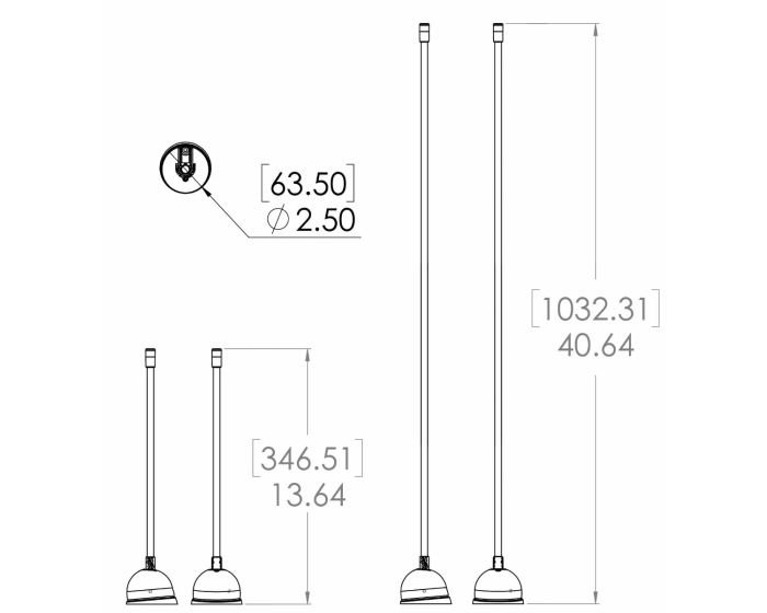 LUMITEC ANCHOR LIGHT CONTOUR SERIES 12' 101692 - Image 2