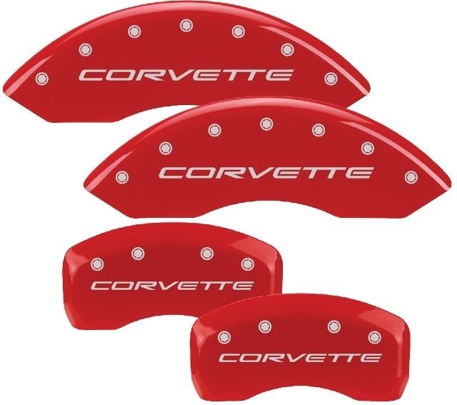 Mgp Caliper Cover Brake Caliper Cover Chevy Corvette 1997-2015 13007SCV5RD