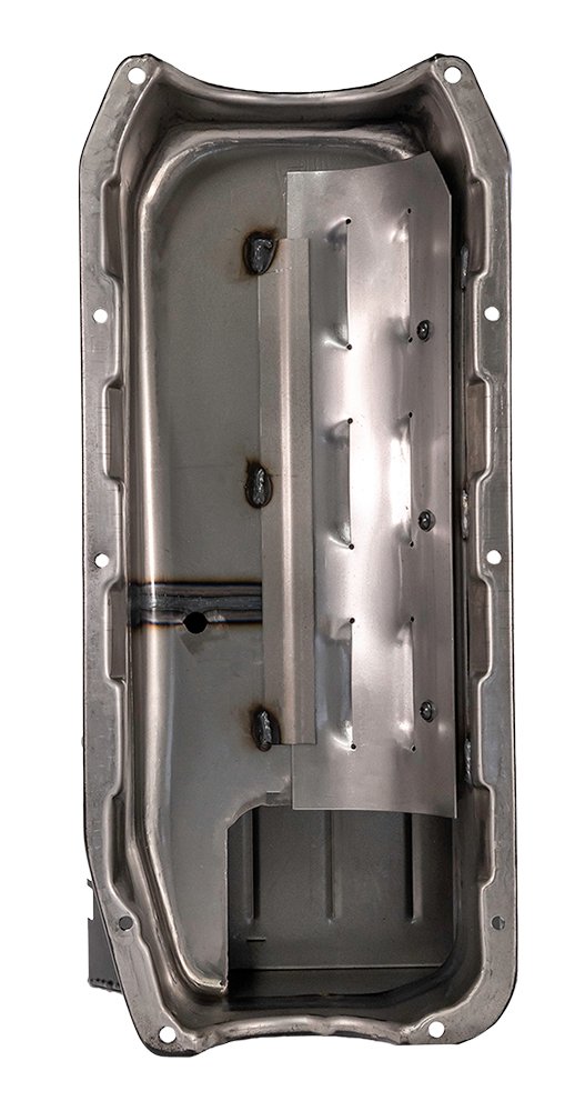 Moroso Engine Oil Pan Street/Strip Rear Sump 7 qt 8.25 in Deep Steel 20196 - Image 3